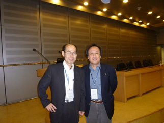 Prof. Xiao,Y(Chairman) and Prof. Fujita,M 